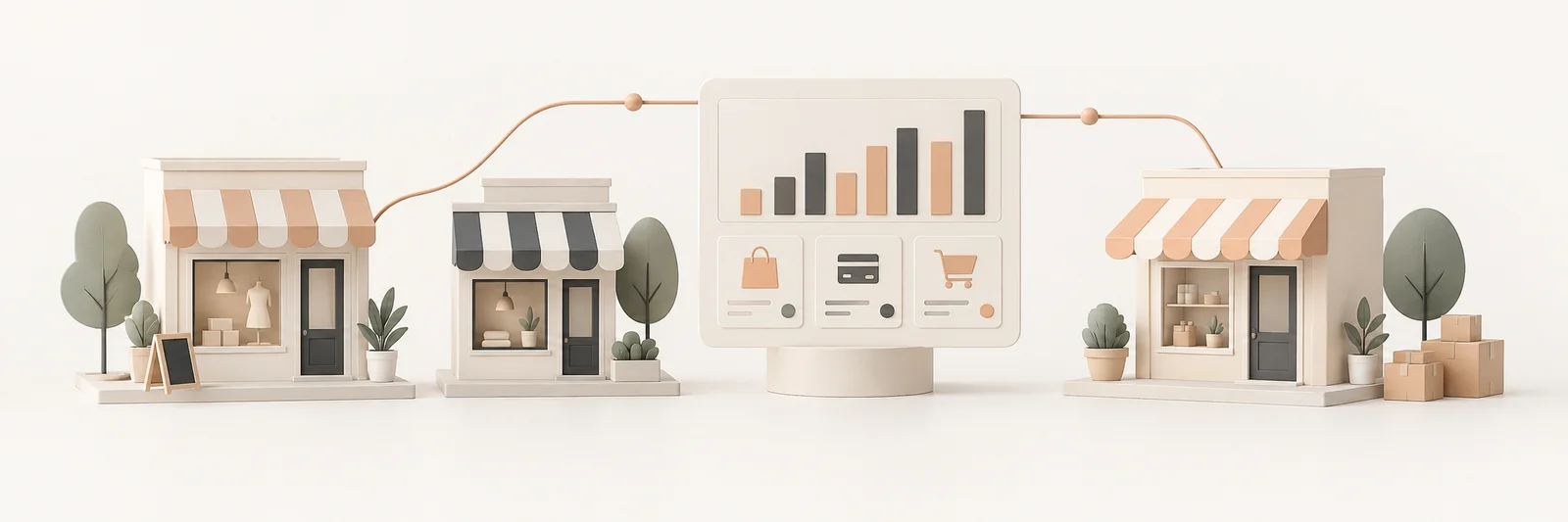 Illustration for What should a multi-store retail dashboard show?